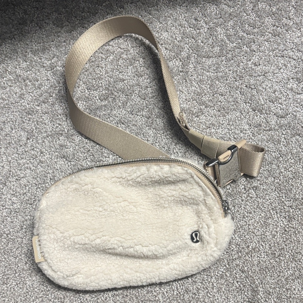 lululemon athletica Cream Crossbody Bag
